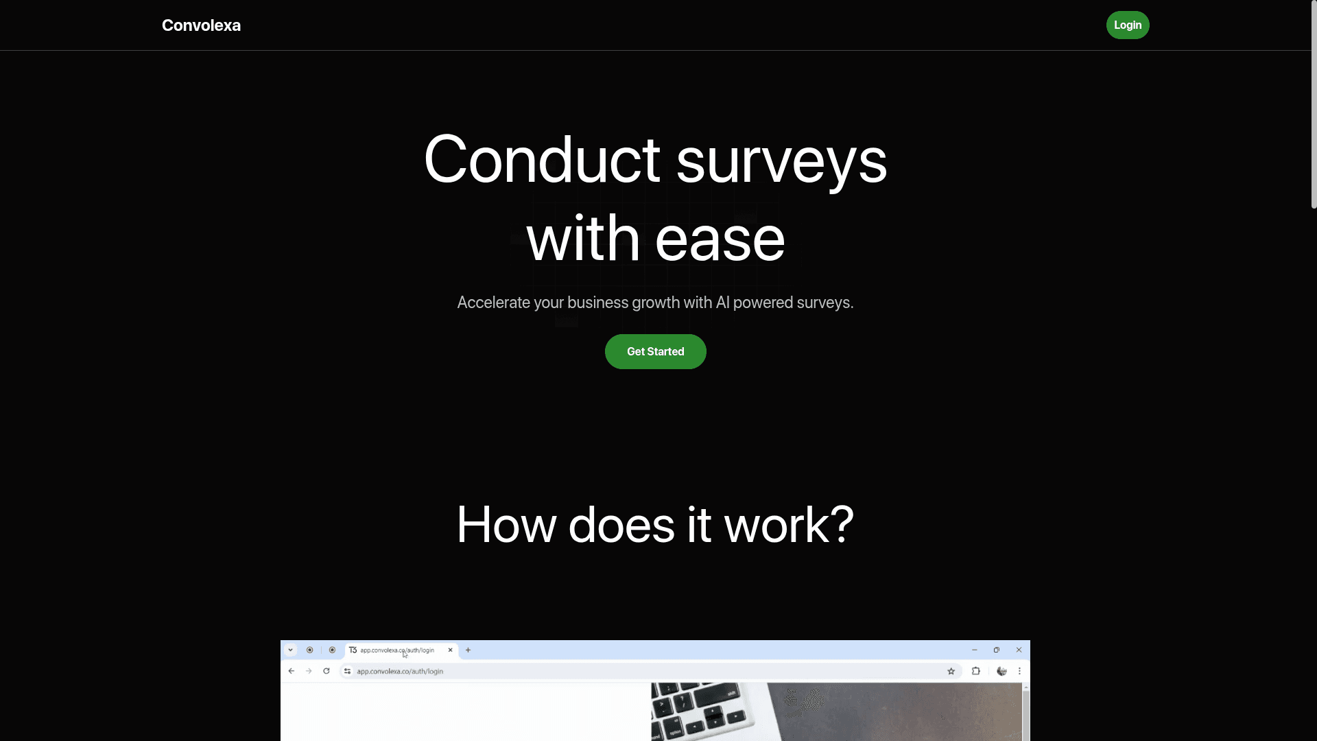 Convolexa screenshot