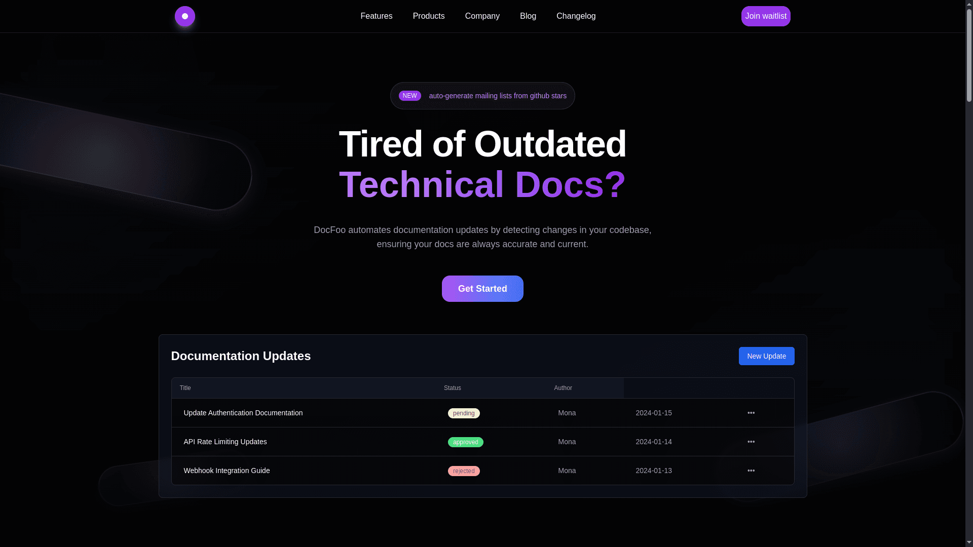 DocFoo screenshot